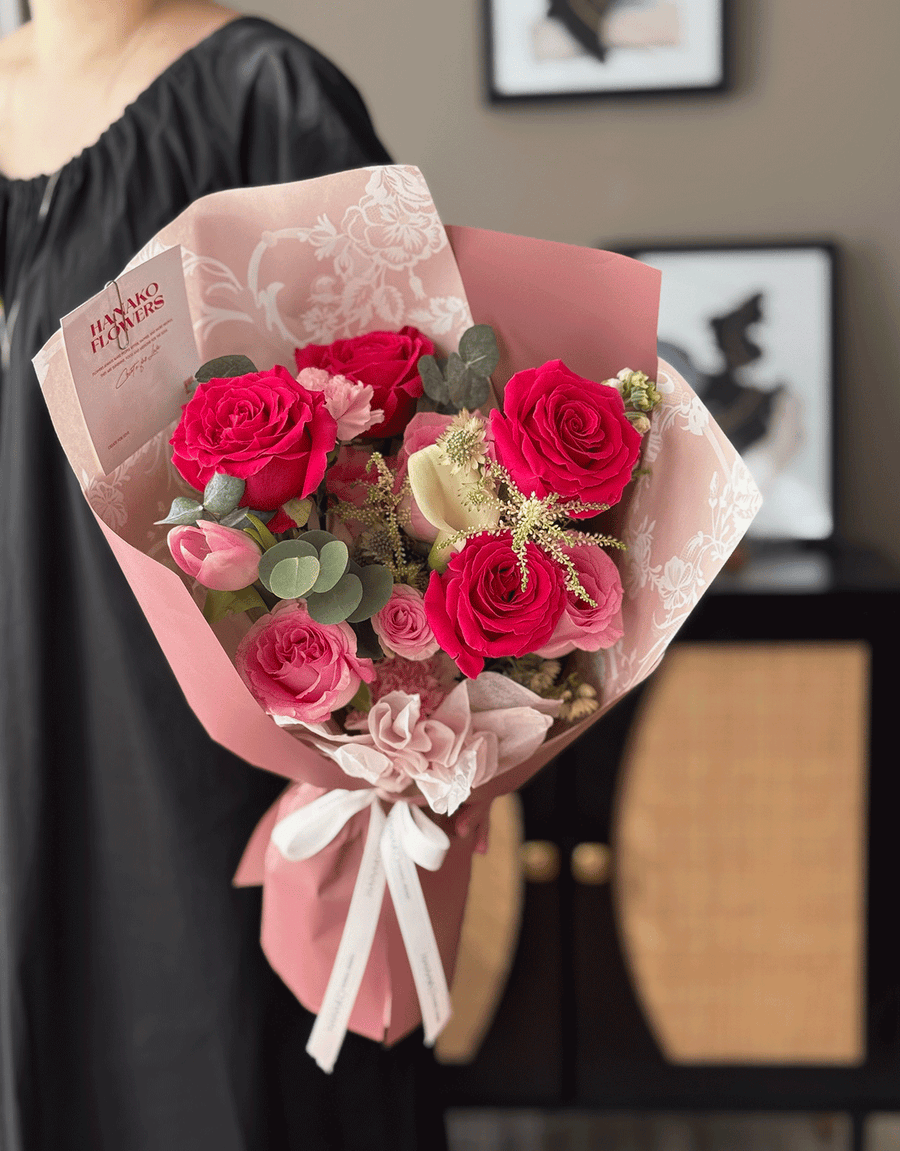 Mother's Day Assorted Pink Flower Bouquet