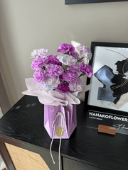 Mother's Day Carnation Bouquet with Vase