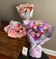 Mother's Day Assorted Pink Flower Bouquet