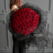 29/49/99 Chiffon Red Roses Bouquet