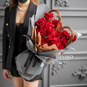 Vday I LOVE U Roses Bouquet