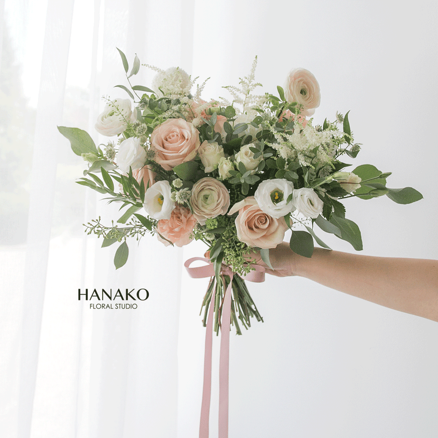 Whispering Blush Bridal Bouquet
