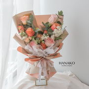 Autumn Soft Peach Bouquet (Pre-order 7 Days in Advance)