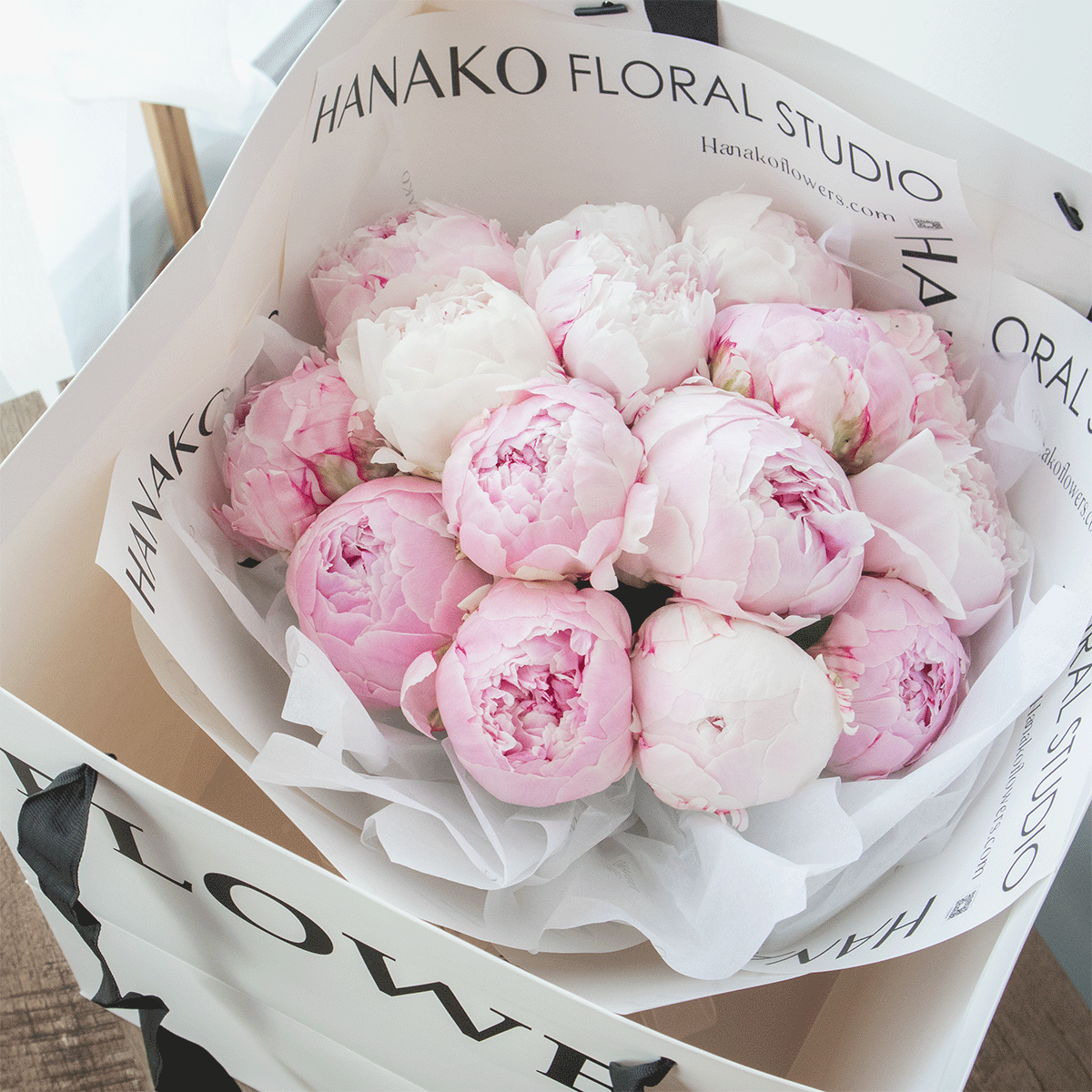 Signature Pink Peony Bouquet(Pre-order 5 Days in Advance)