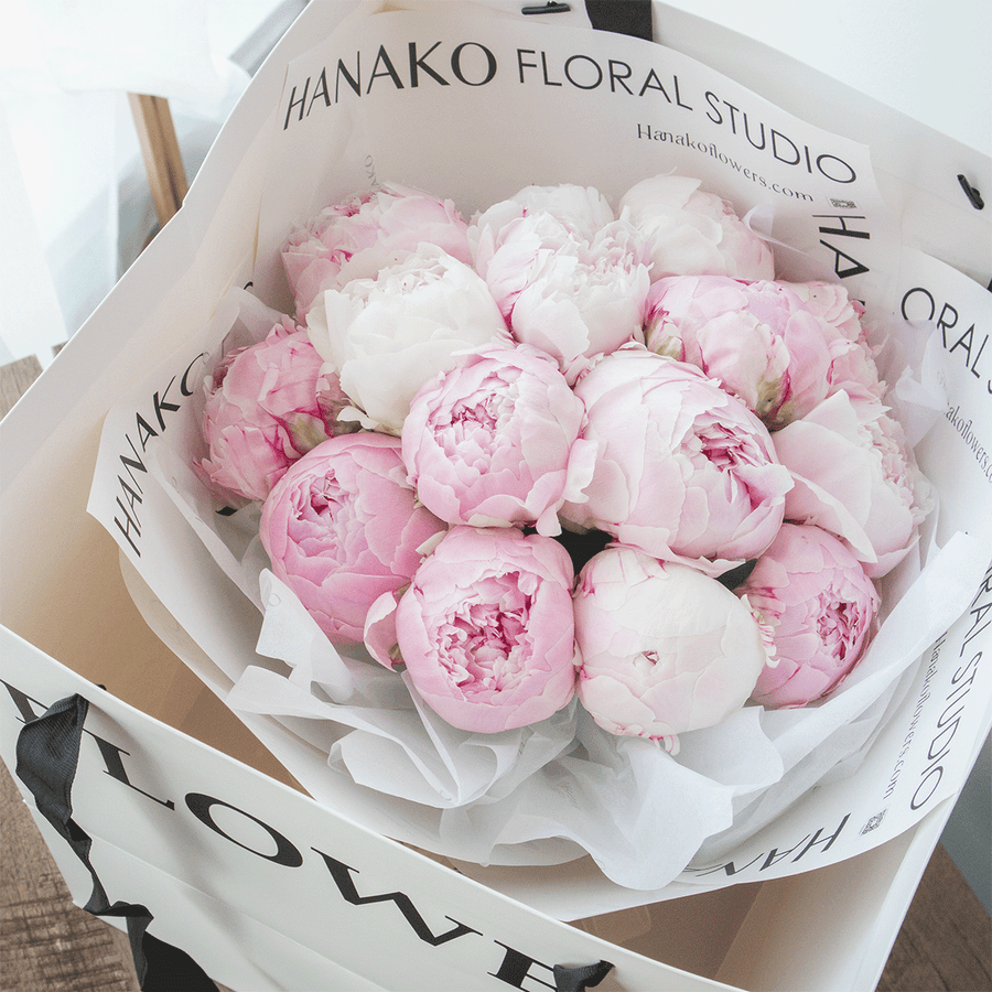 Signature Pink Peony Bouquet(Pre-order 5 Days in Advance)