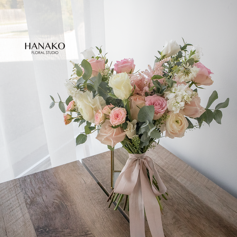 Blush Garden Bridal Bouquet