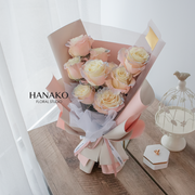 9/19 Aurora Boreal Rose Bouquet(Pre-order)