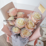 9/19 Aurora Boreal Rose Bouquet(Pre-order)