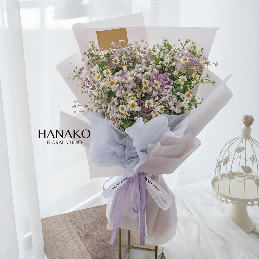 Lavender Meadow Bouquet(Pre-order 5 Days in Advance)