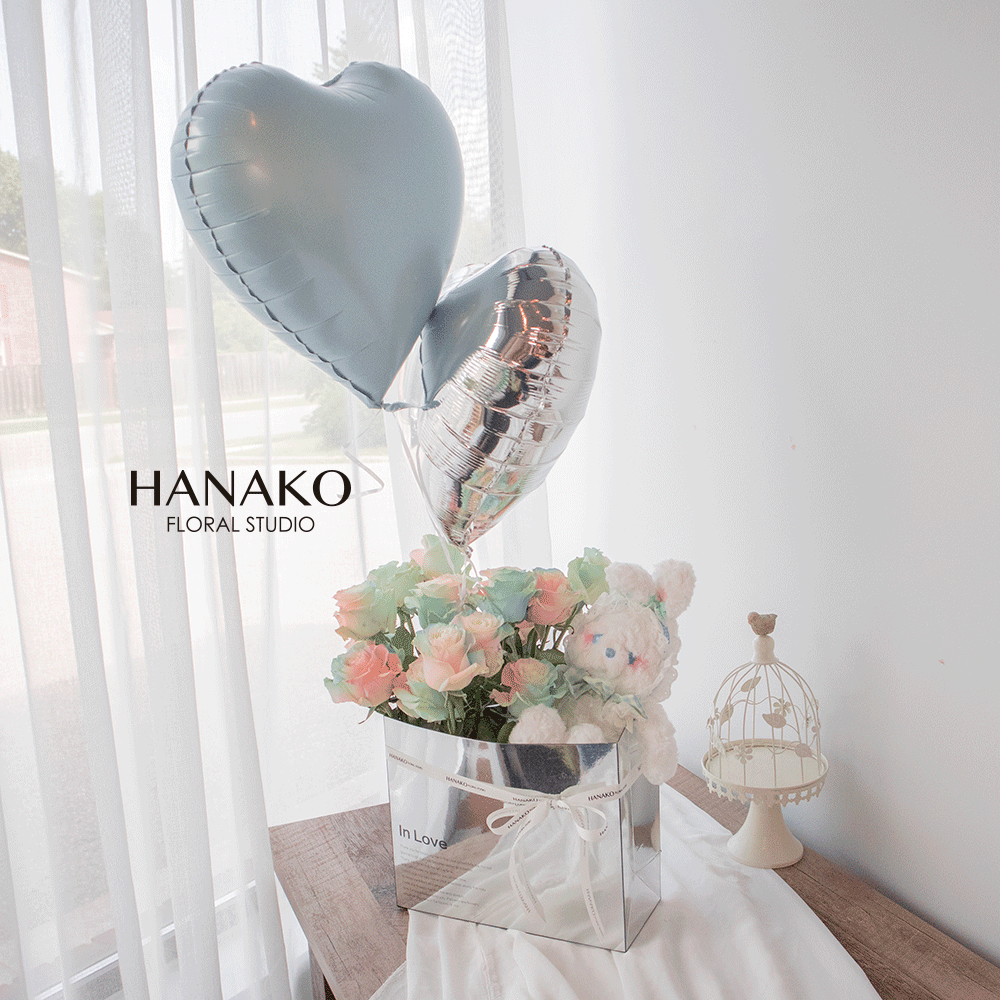 Mermaid Rabbit Rose Hug Bag(Pre-order, 5 Days in Advance)