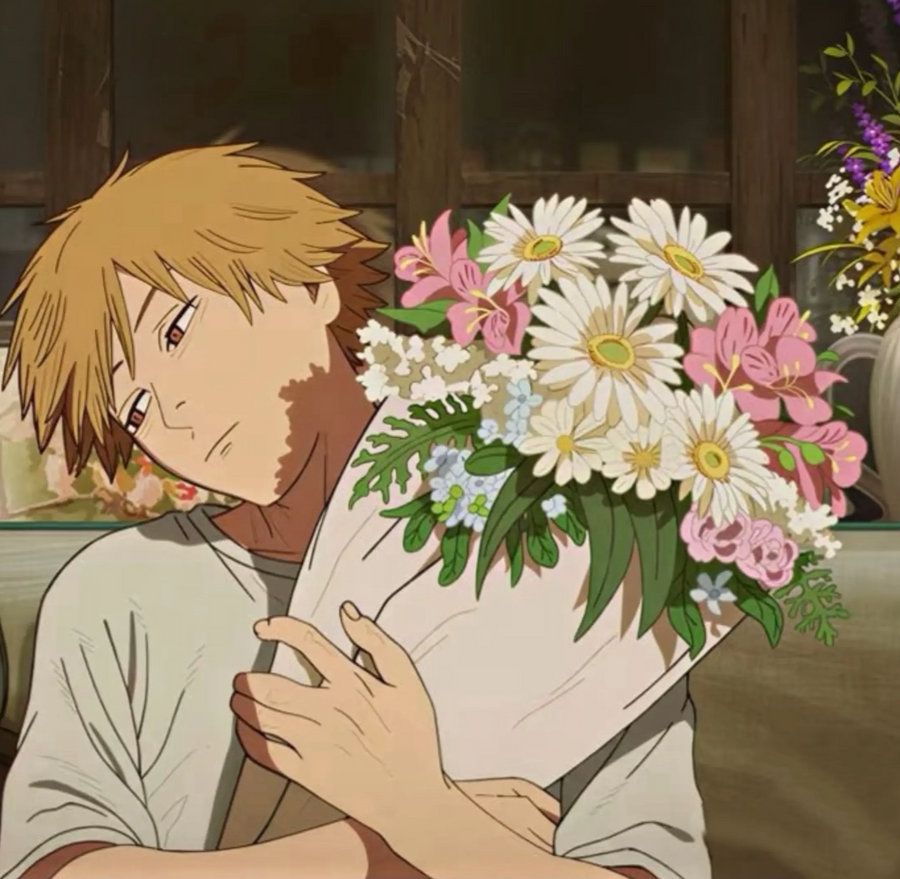 Denji’s  Bouquet – Anime Inspired (Pre-order 5 Days in Advance)