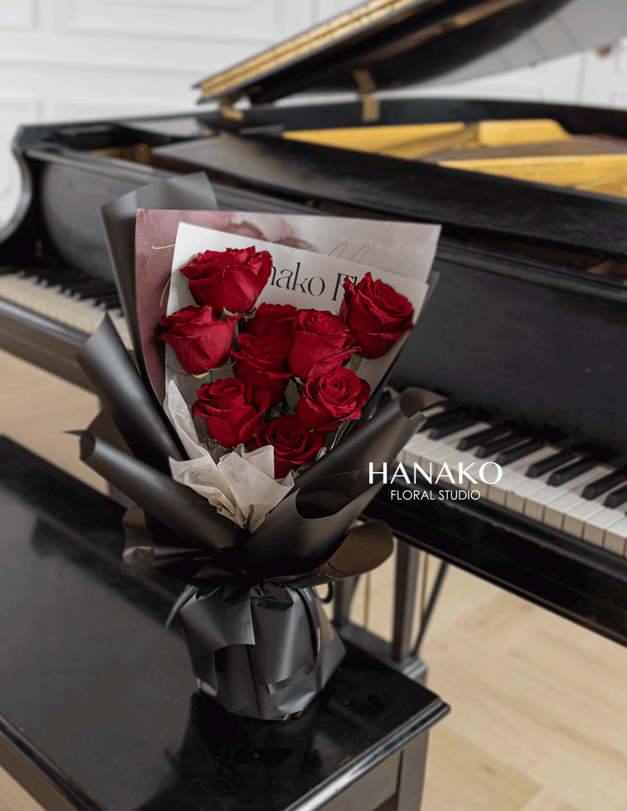Vday 9/19 Red Rose Bouquet