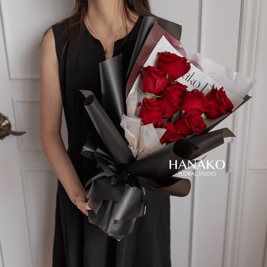 Vday 9/19 Red Rose Bouquet