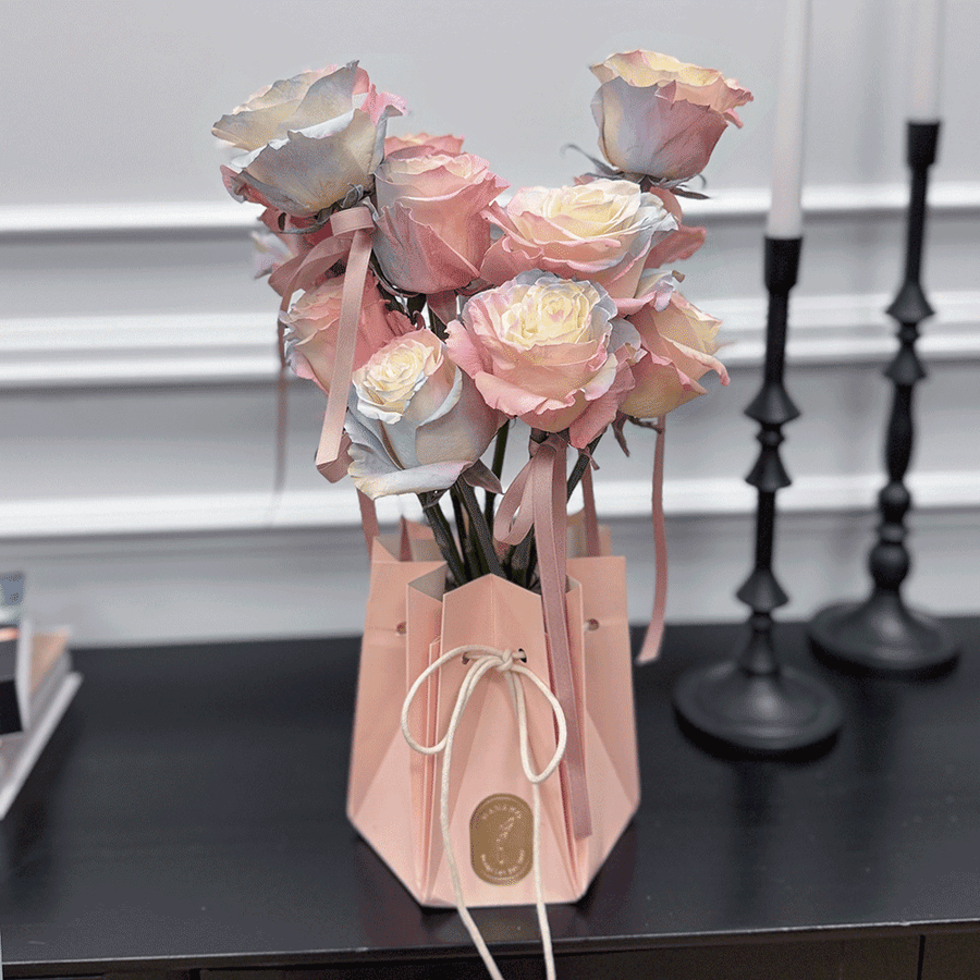 Mermaid Rose with Vase