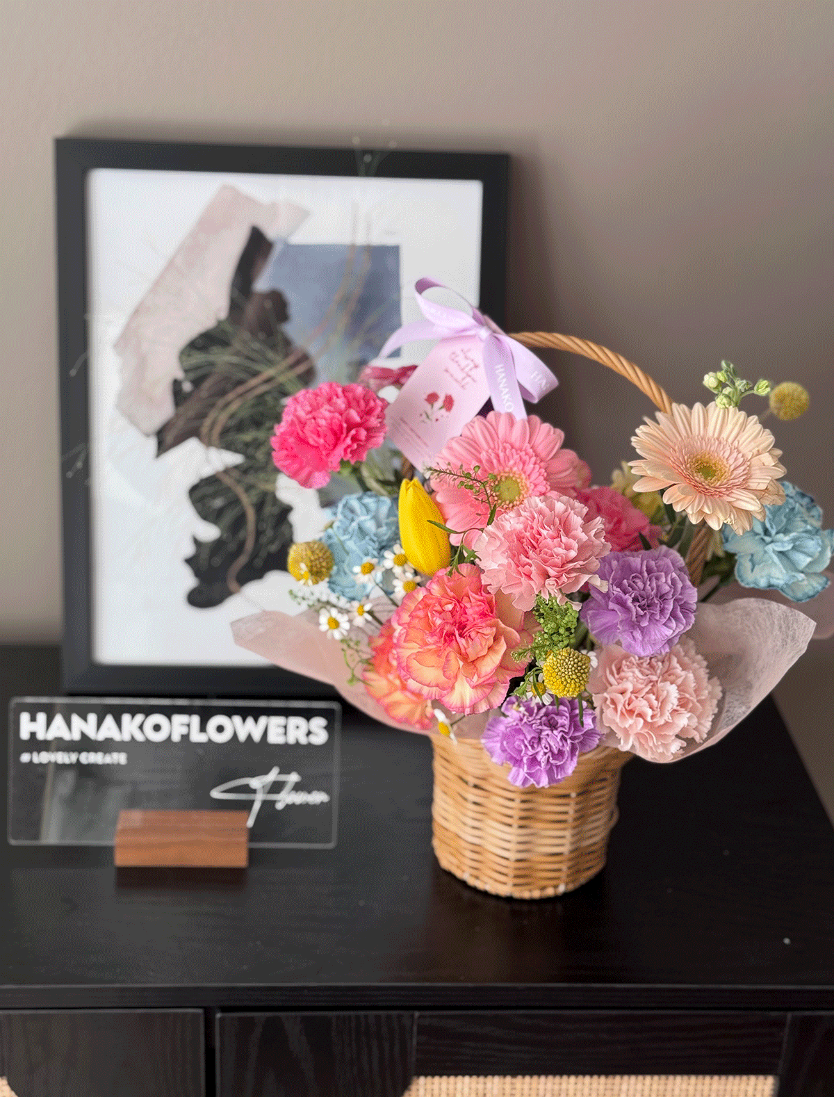 Mother's Day Spring Palette Flower Basket