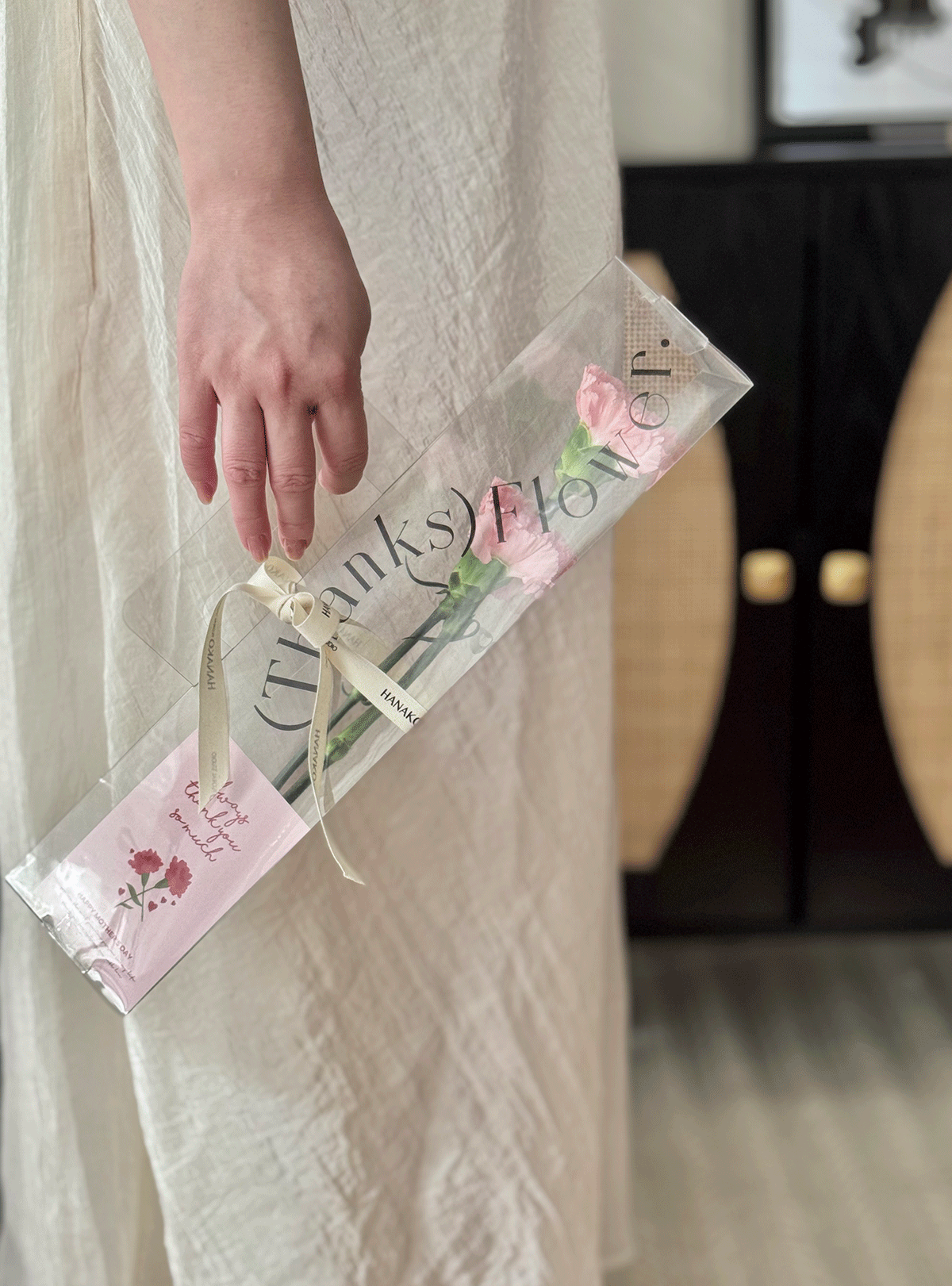 Mother's Day Mini Thanks Carnation Box