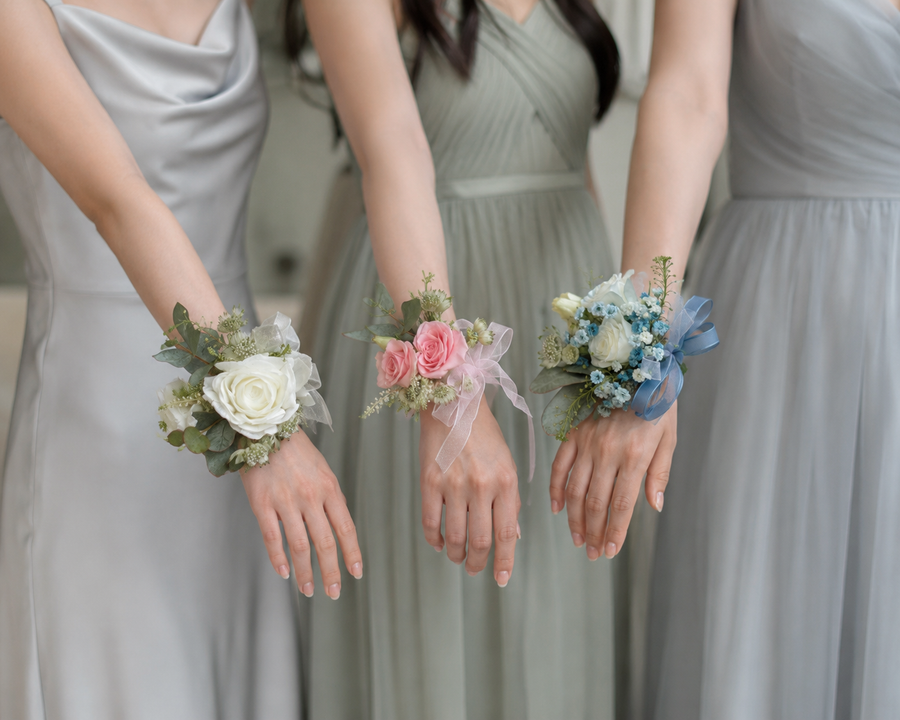 Elegant Floral Wrist Corsage