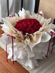 Ballet Bloom Rose Bouquet - Red Rose(Pre-order, 3 Days in Advance)