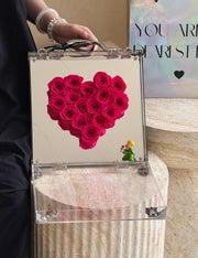 Little Prince Heart Preserved Rose Keepsake Box