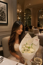 Pure Grace Rose Bouquet(Pre-order 5 Days in Advance)