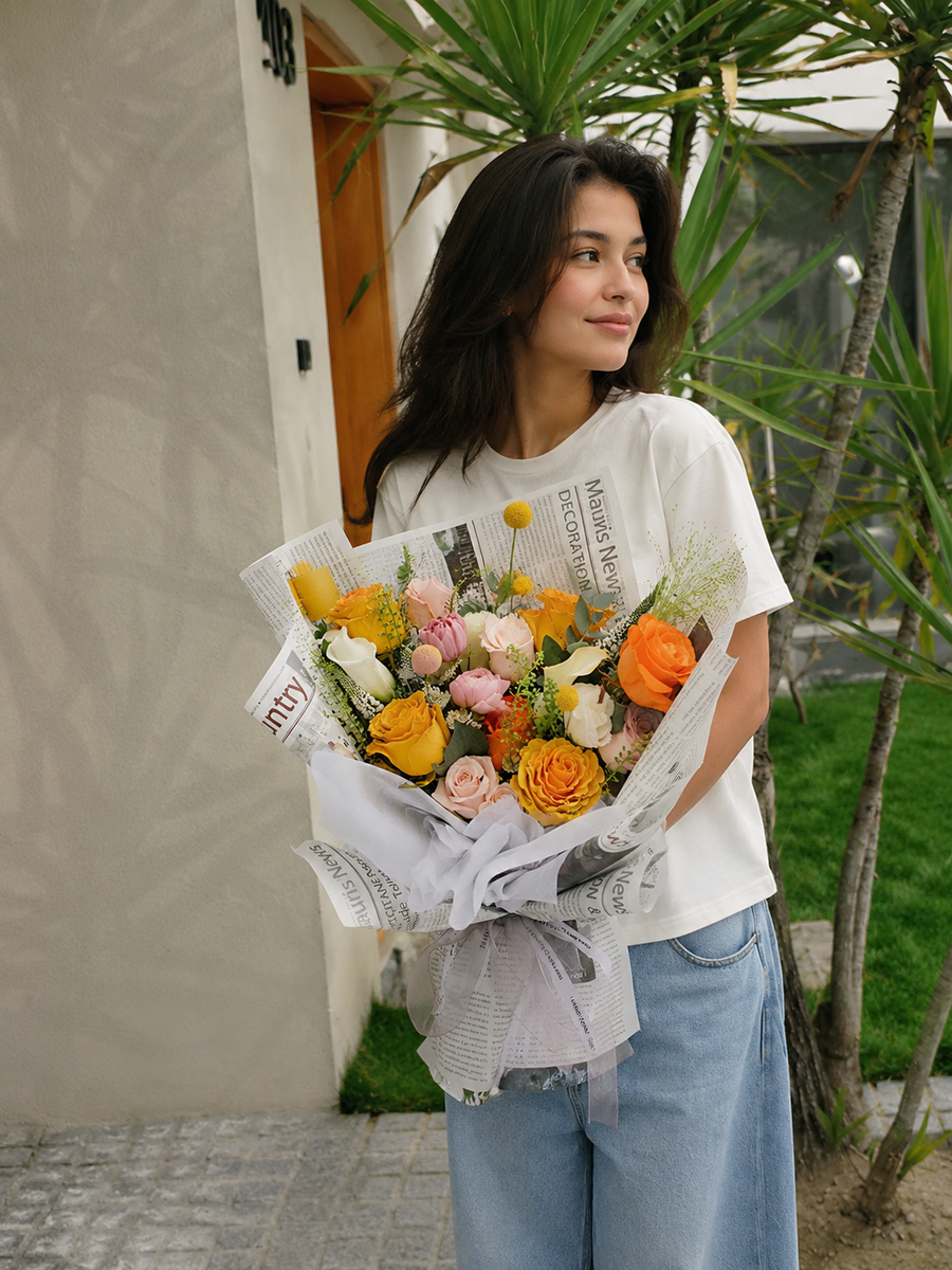 Autumn Glow Bouquet (Pre-order 7 Days in Advance)