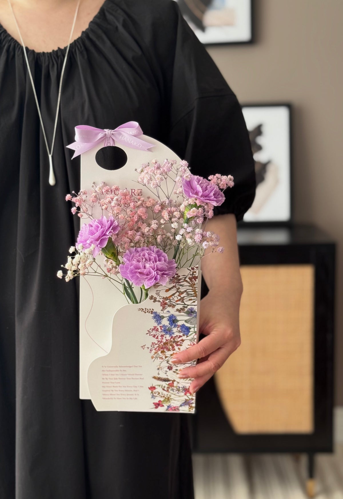 Mother's Day Carnation with baby's breath Box