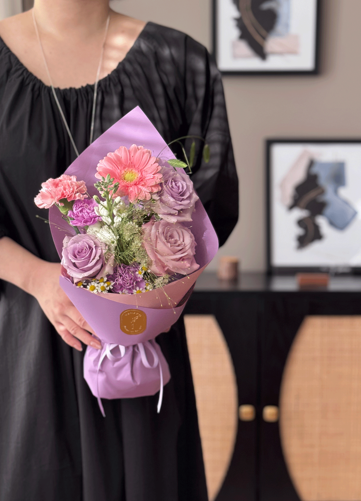 Mother's Day Daily Bloom Small Bouquet-Lavender Blush