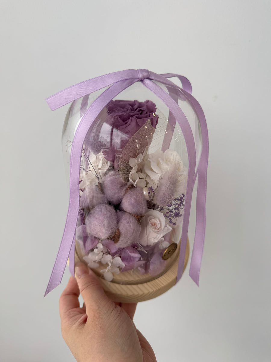 Sample Edition Preserved Flower Dome (One-of-a-Kind)