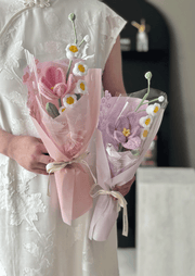 Mother’s Day Mini Crochet Flower Duo
