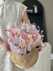 Mother’s Day Mini Crochet Flower Duo