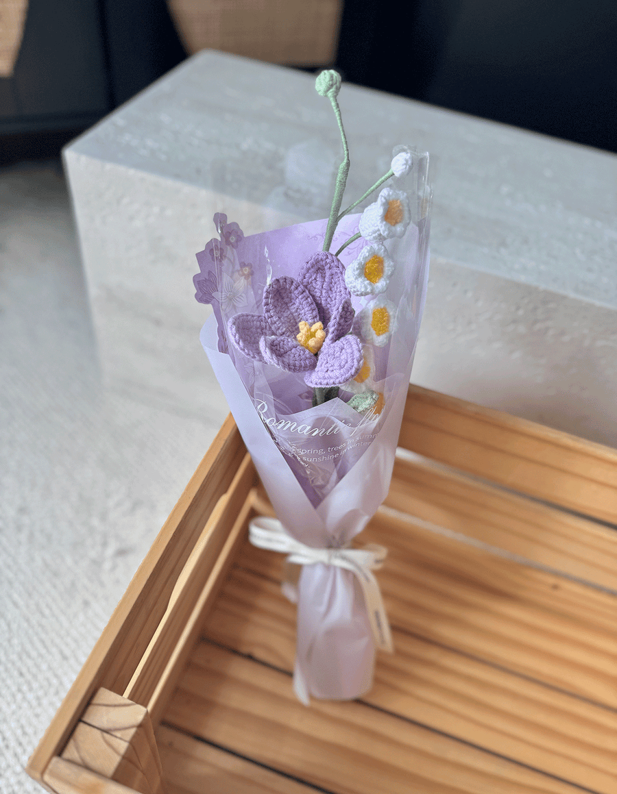 Mother’s Day Mini Crochet Flower Duo