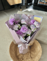Mother's Day Color Études Carnation Bouquet- Mermaid Lilac