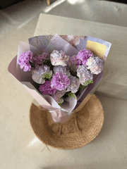 Mother's Day Color Études Carnation Bouquet- Mermaid Lilac