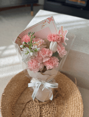 Mother's Day Daily Bloom Small Bouquet-Soft Peach