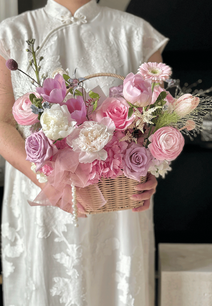 Mother’s Day Premium Floral Basket