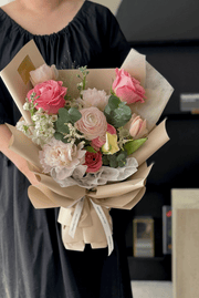 Mother’s Day Premium Mixed Bouquet-Soft Blush
