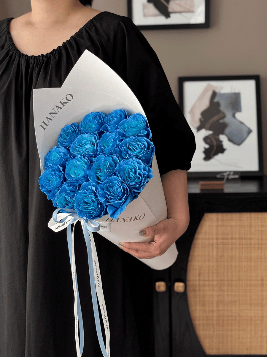 Qixi Rose Cone Series -  Ice Queen Blue