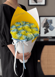 Qixi Rose Cone Series -  Lemon Sea Blue