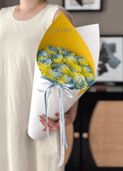 Qixi Rose Cone Series -  Lemon Sea Blue