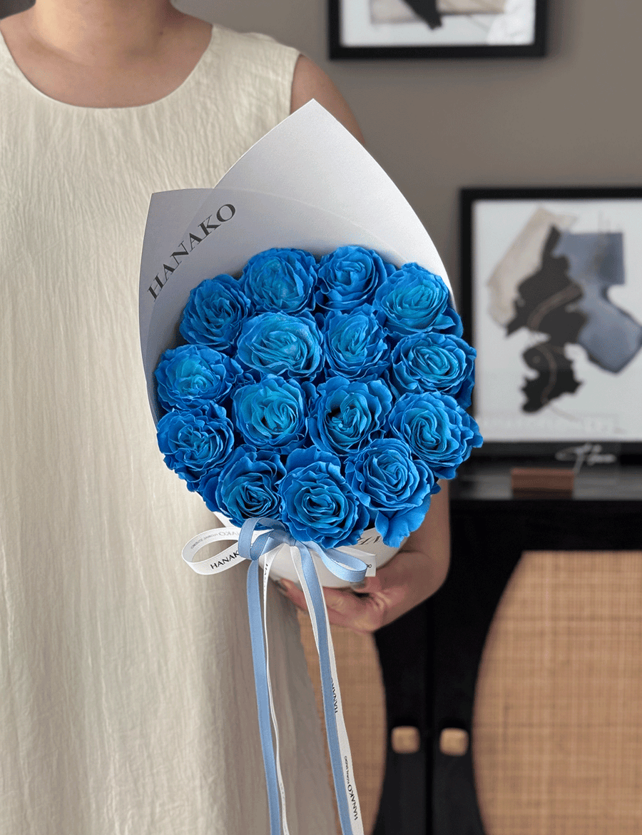 Qixi Rose Cone Series -  Ice Queen Blue