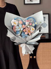 Bunny Love Crochet Bouquet