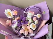 Bunny Love Crochet Bouquet