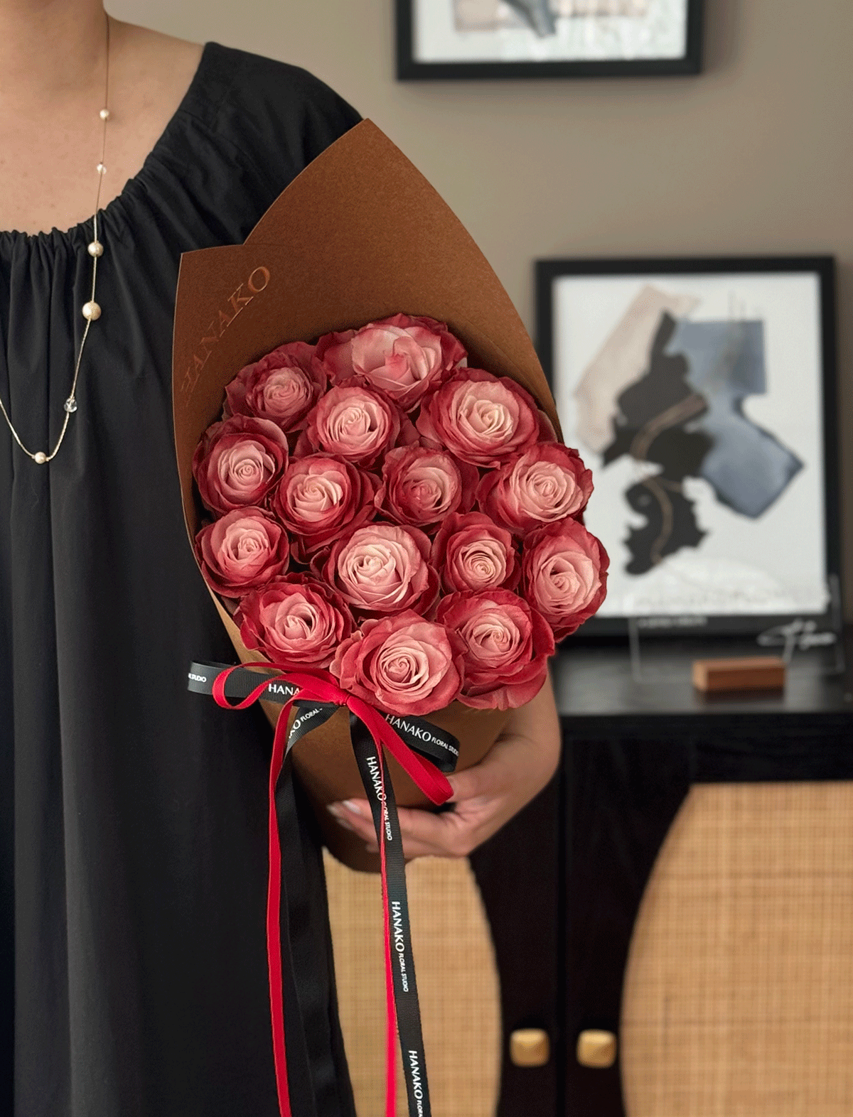 Qixi Rose Cone Series - Dusty Red