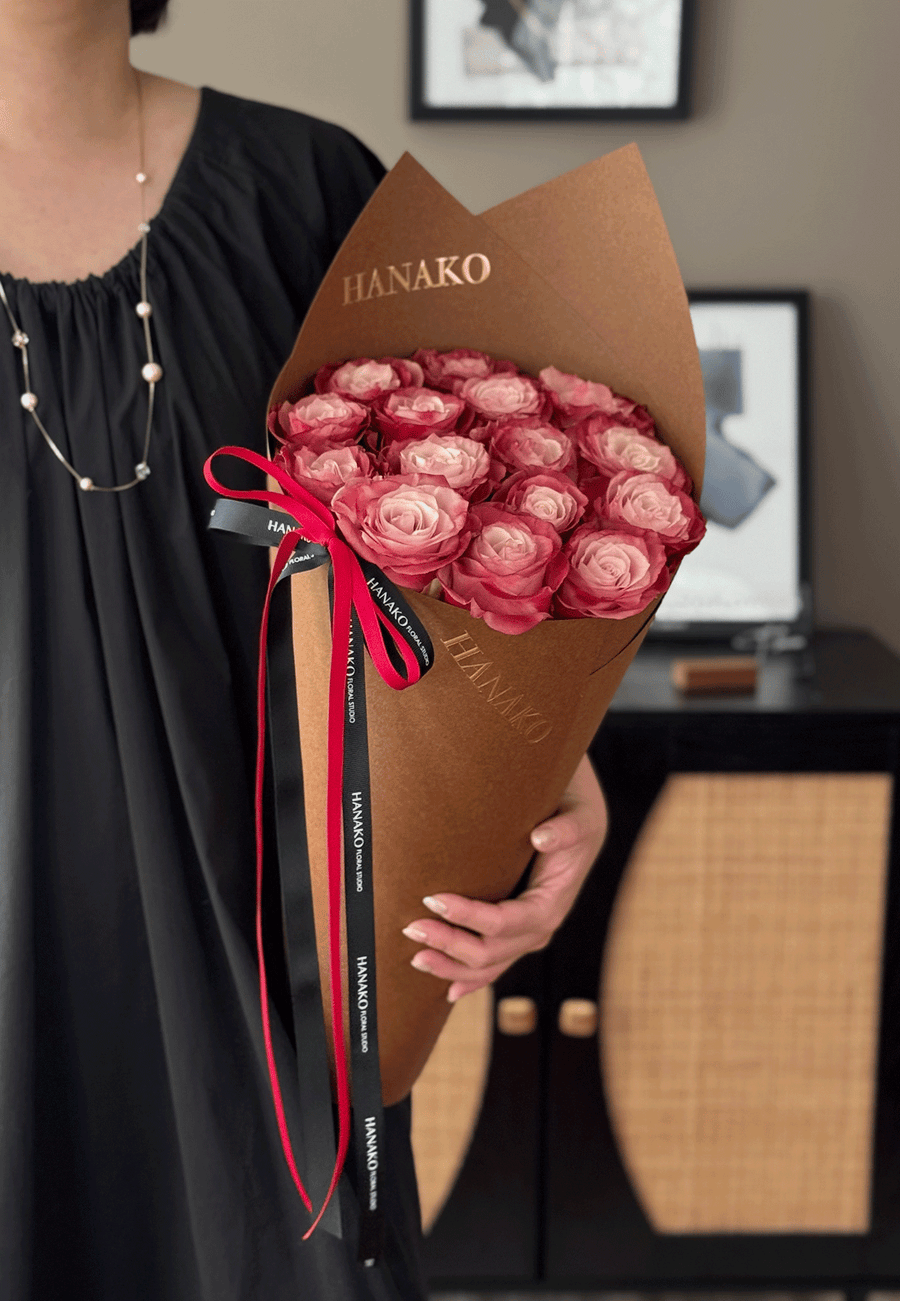 Qixi Rose Cone Series - Dusty Red