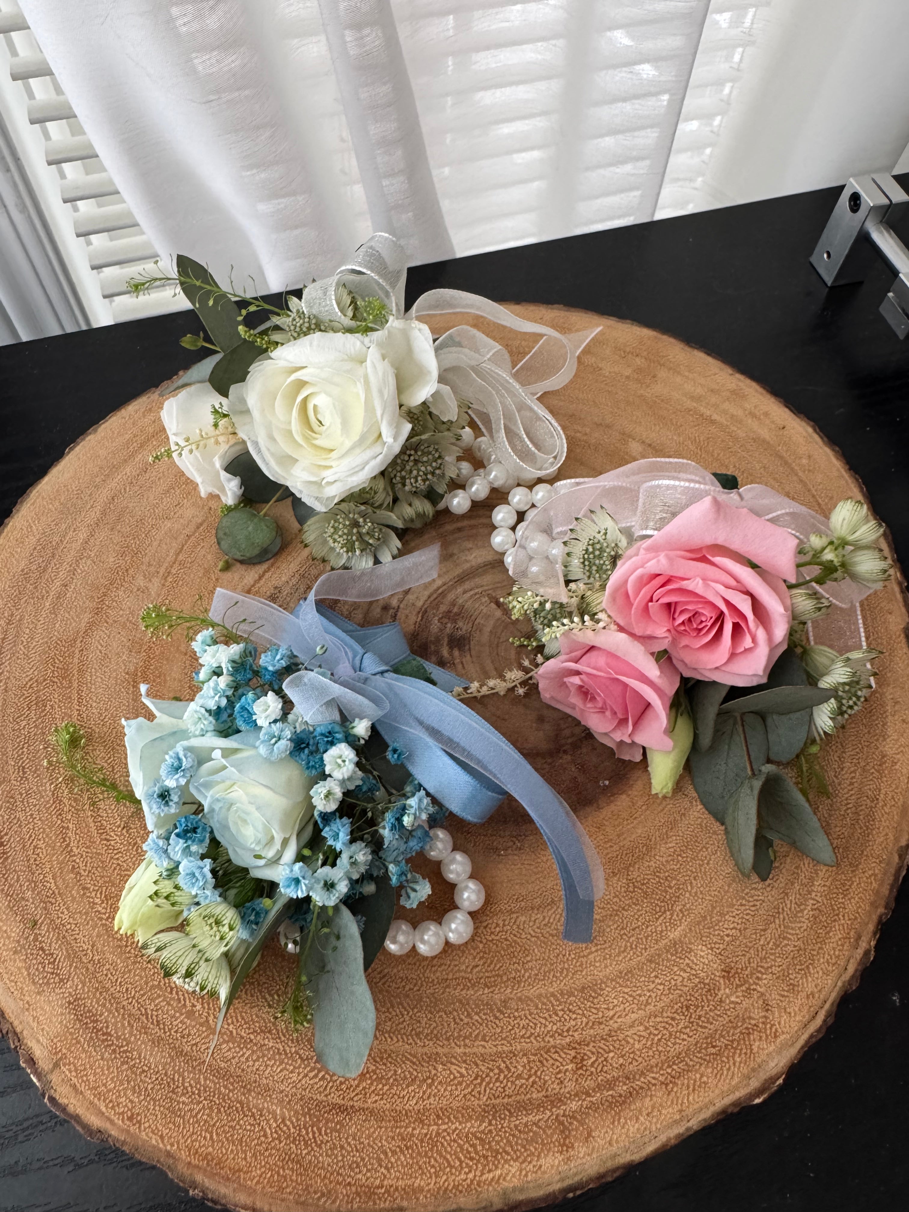 Elegant Floral Wrist Corsage