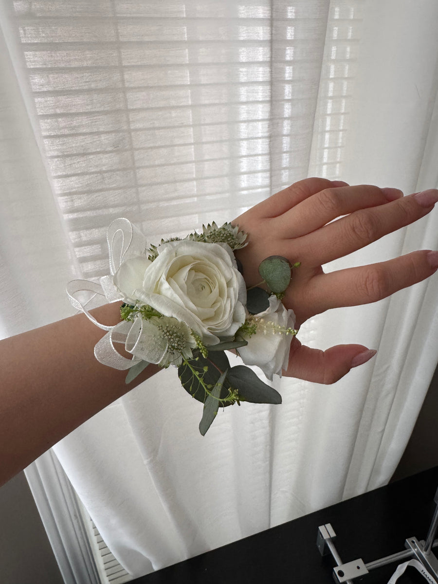 Elegant Floral Wrist Corsage