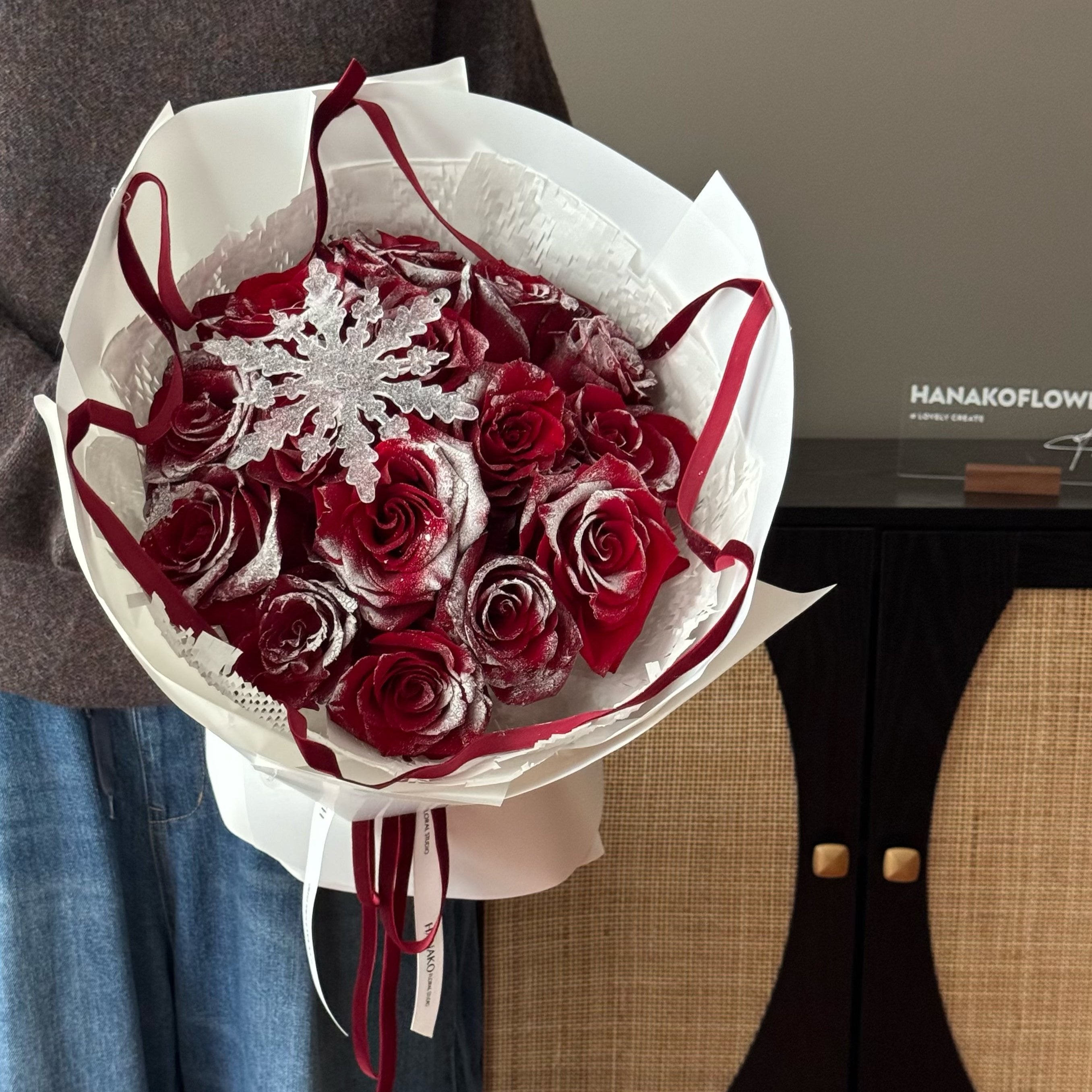 Winter Rose Symphony Bouquet