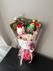 Cozy Crochet Christmas Plush Bouquet