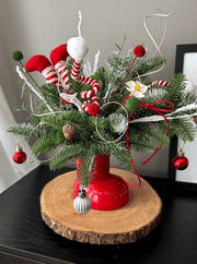 Santa’s Boot Fresh Floral Holiday Arrangement