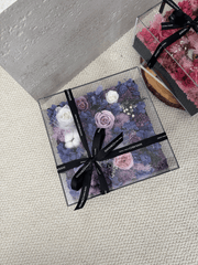 Transparent Garden Preserved Flower Acrylic Box